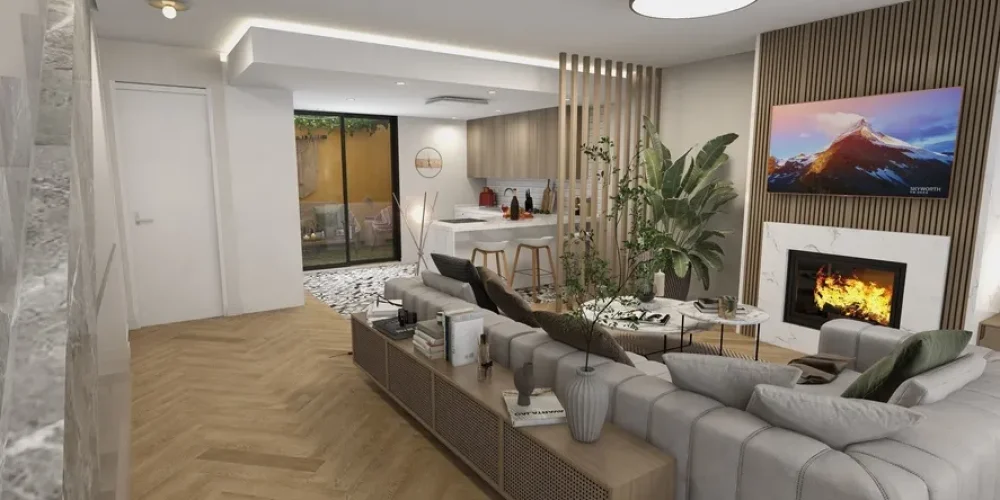 casa-de-estilo-mediterraneo-con-cocina-en-isla